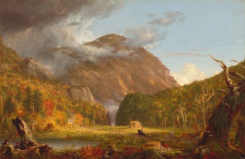 A View of the Mountain Pass Called the Notch of the White Mountains (Crawford Notch)
