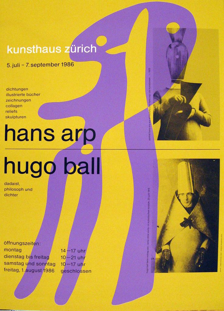 Hans Arp - Hugo Ball