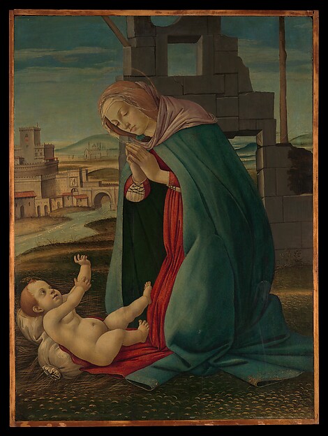 Madonna Adoring the Child