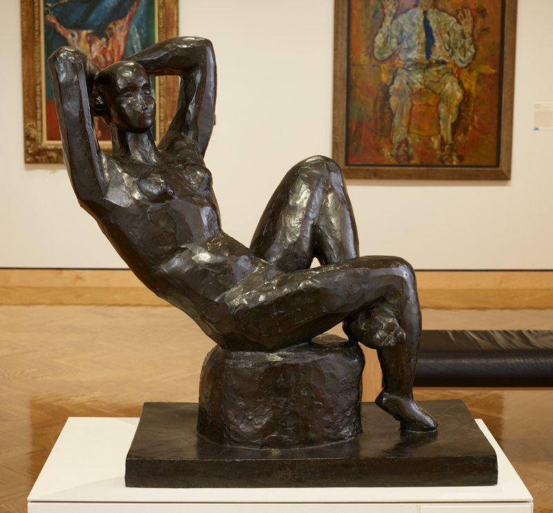 Large Seated Nude