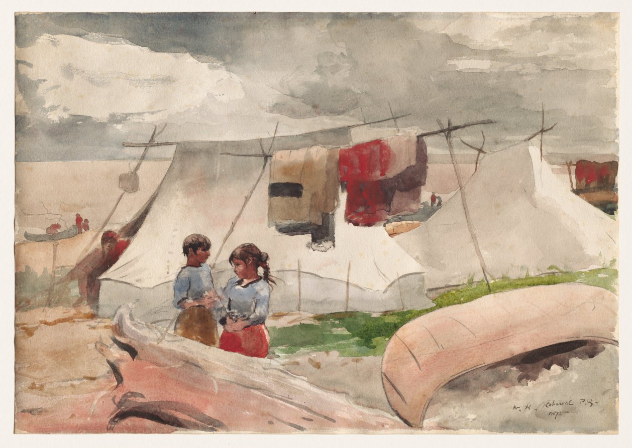 Indian Camp, Roberval, P.Q.