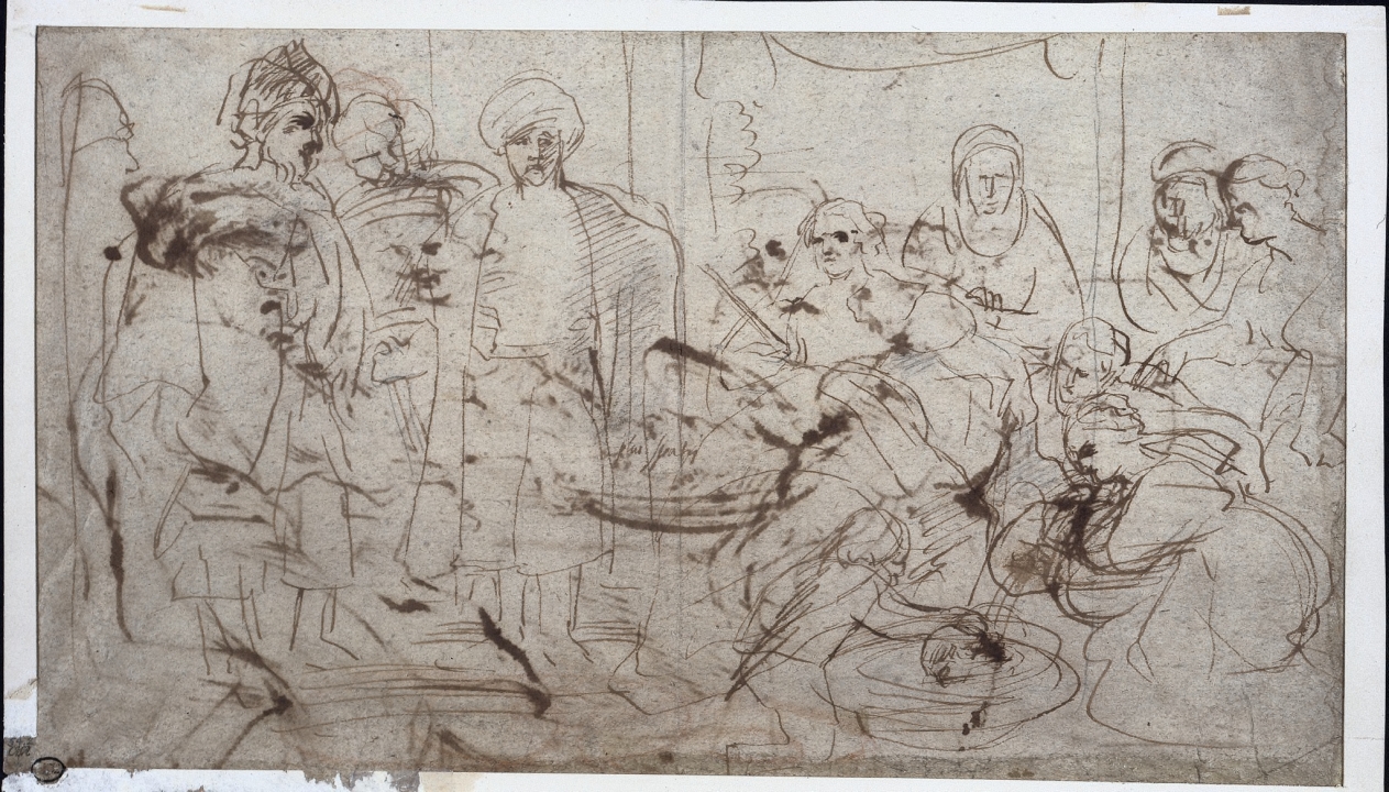 Tomyris with the Head of Cyrus (verso)
