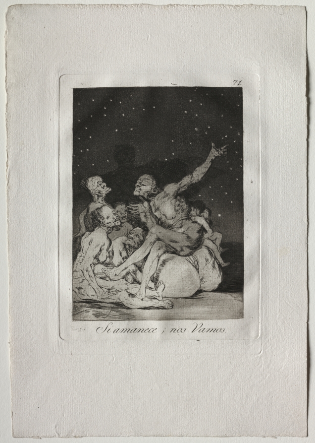 When Day Breaks We Will Be Off, Plate 71