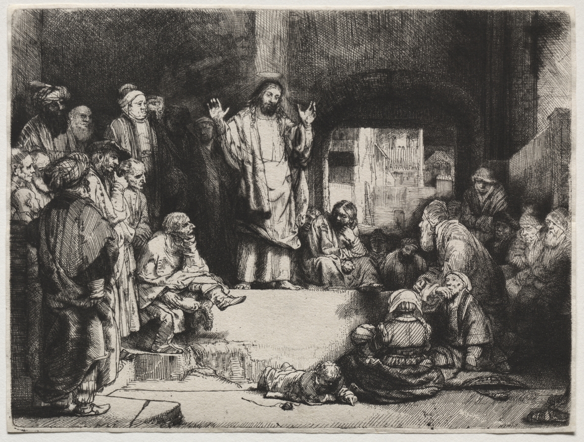 Christ Preaching ('La Petite Tombe')