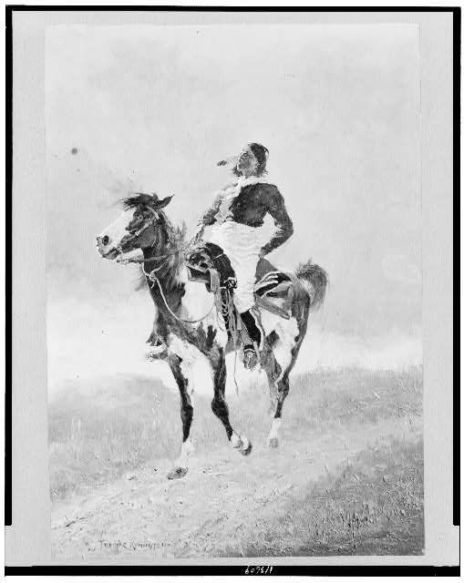 Modern Commanchie [sic] or On the white man's road