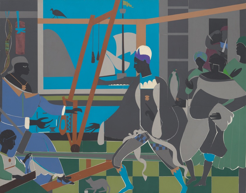 The Return of Odysseus (Homage to Pinturicchio and Benin)
