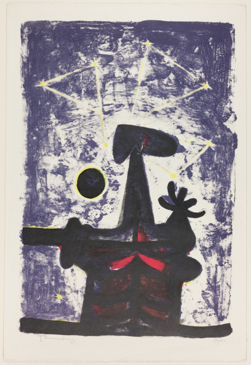 Man, Moon, and Stars