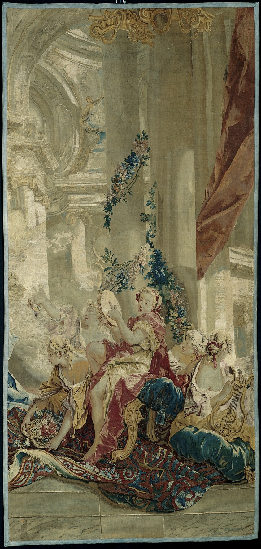 Psyche's Entrance into Cupid's Palace [right fragment] from the Story of Psyche
