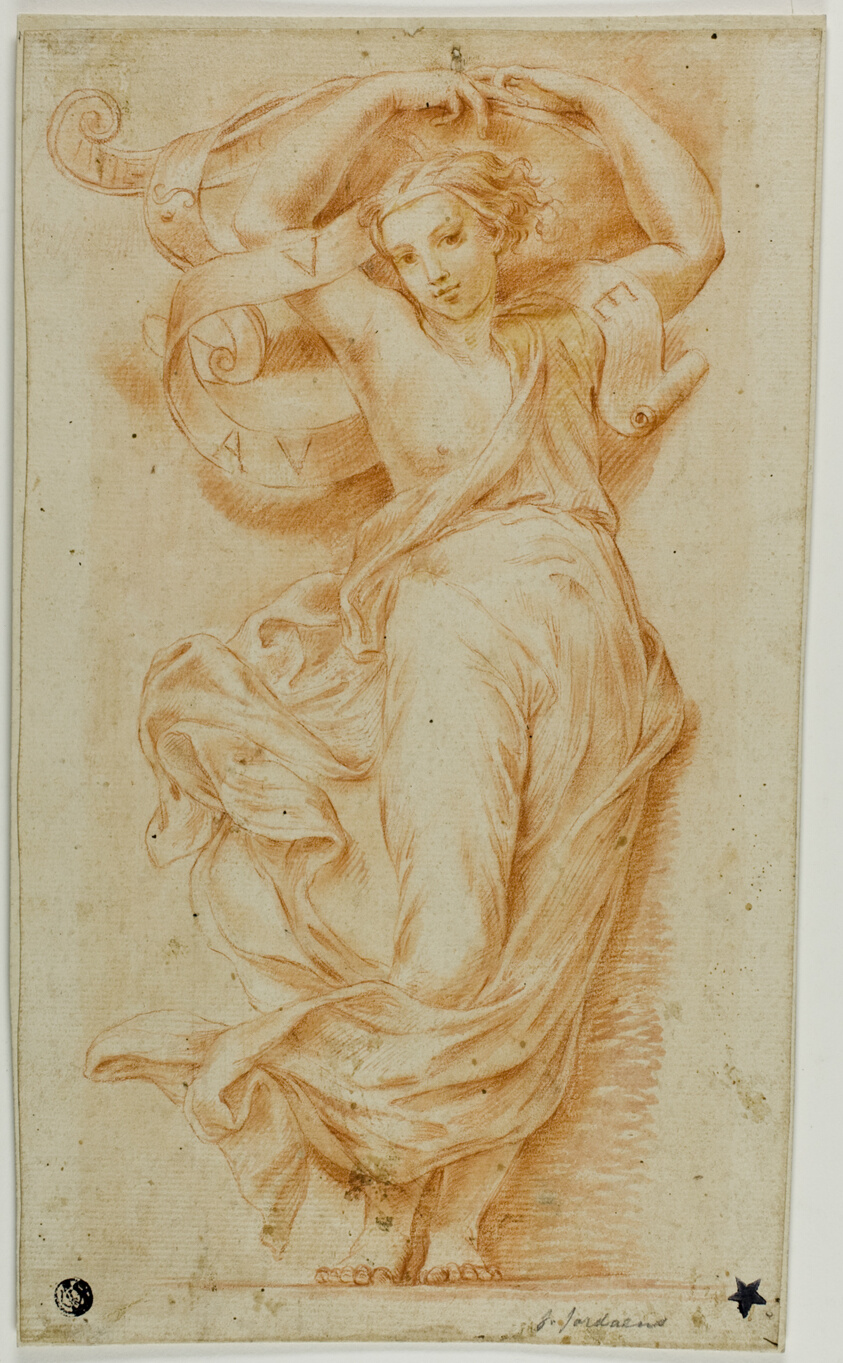 Caryatid with Yoke and Scroll