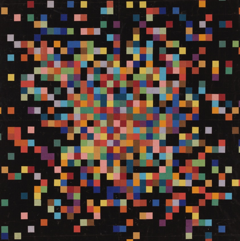 Spectrum Colors Arranged by Chance IV