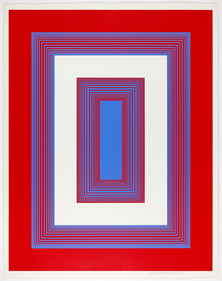 Red, White and Blue, from 1776 USA 1976: Bicentennial Prints