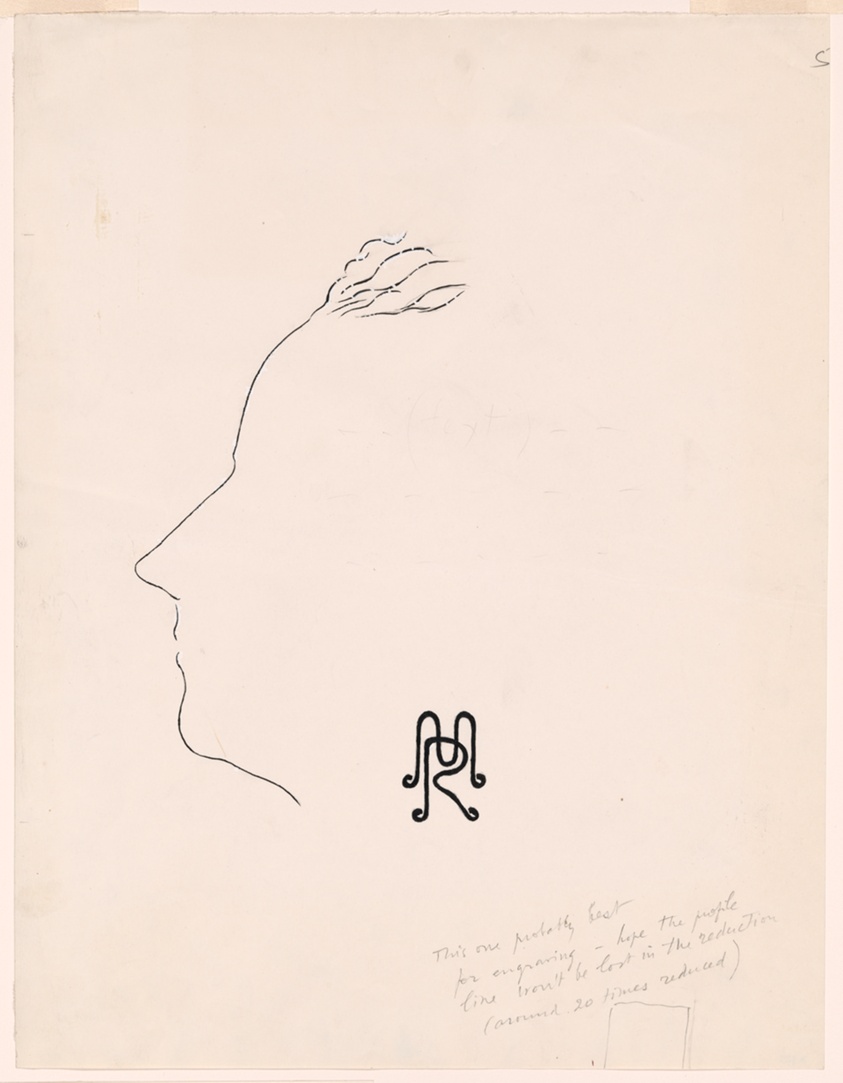 Study for Mary Louise Reynolds Collection Label