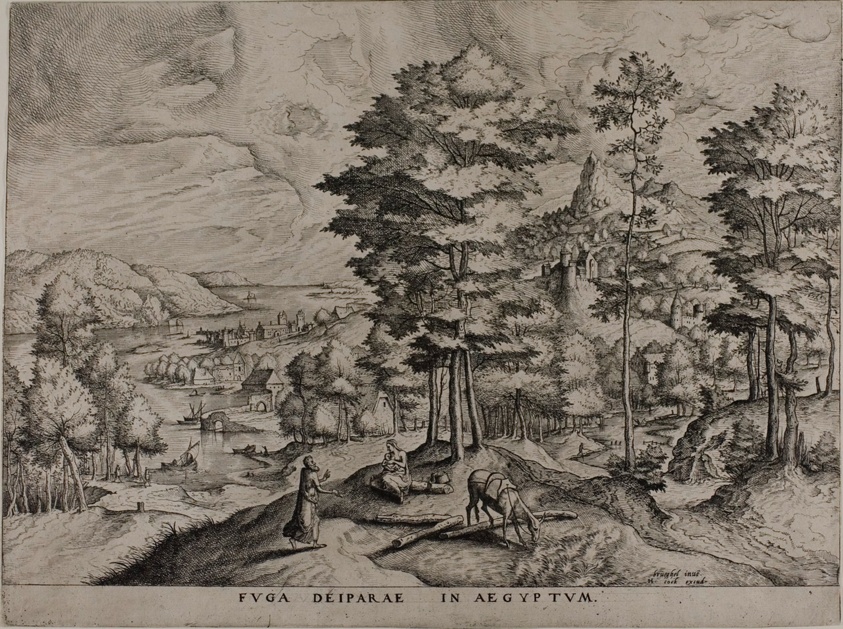 Flight into Egypt, from The Large Landscapes