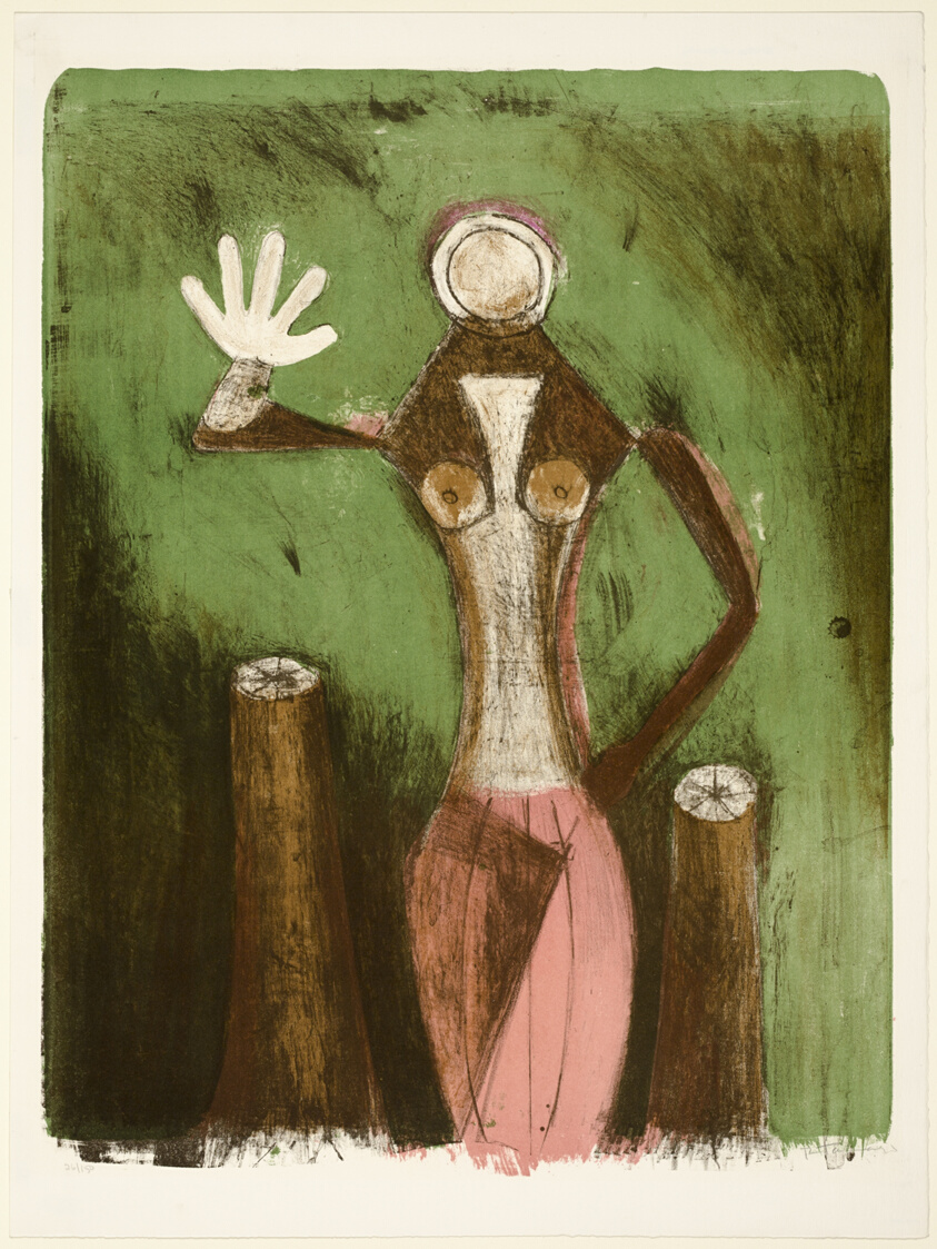Woman in Mauve